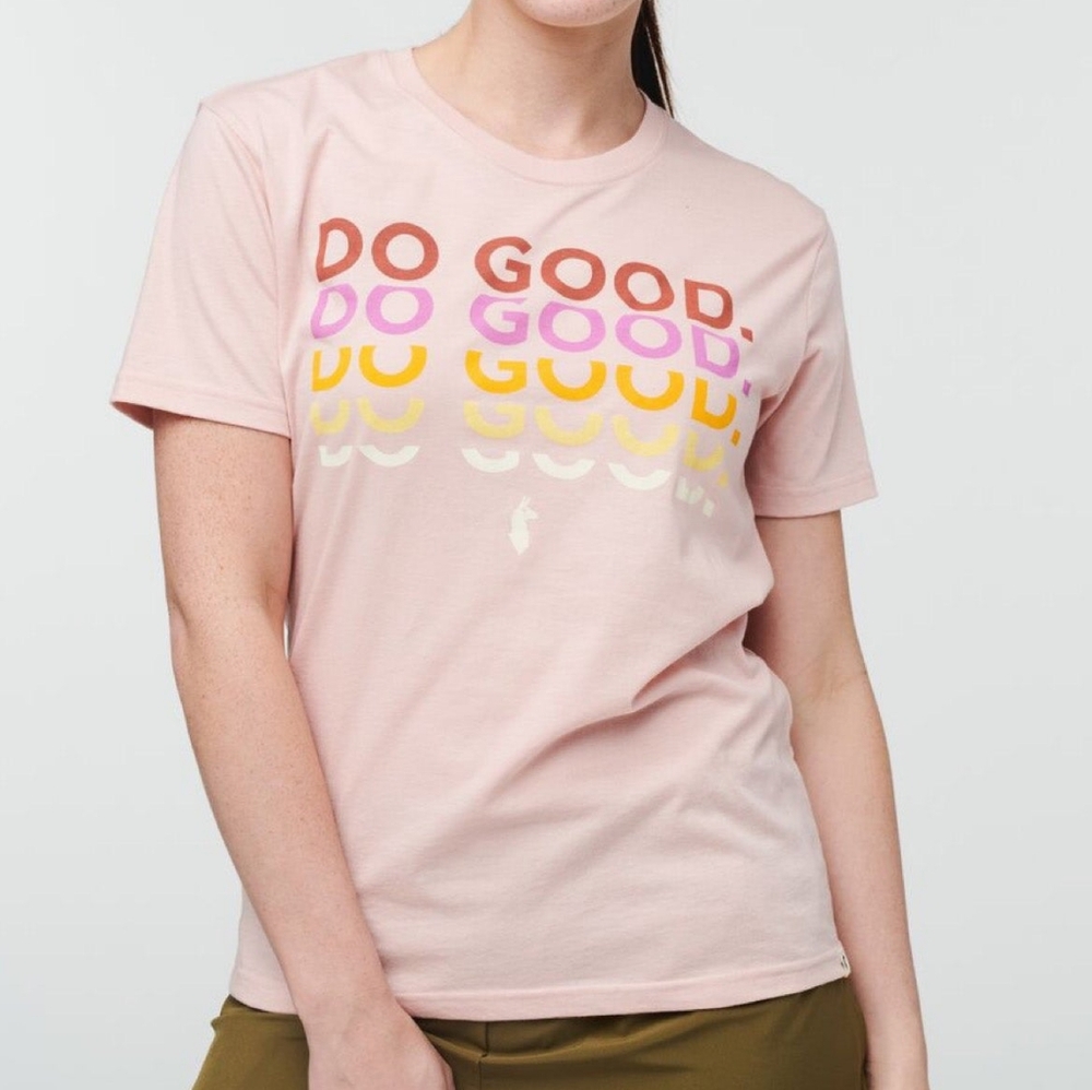 COTOPAXI Do Good Repeat T-Shirt Size L
